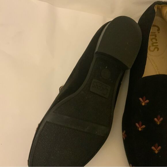 Circus by Sam Edelman Black Floral Print Harlem Loafers Women’s Size 7.5M - Picture 9 of 12